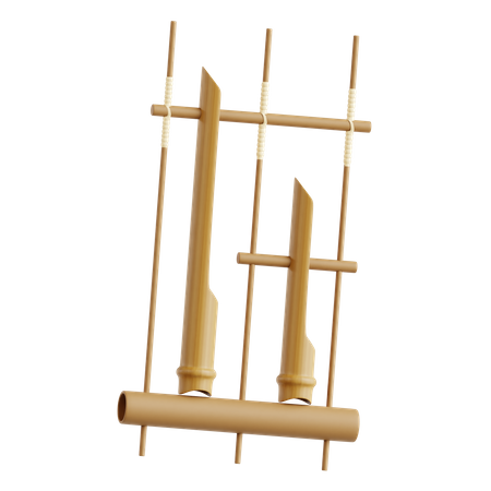 Angklung  3D Icon