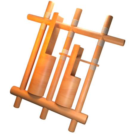 Angklung  3D Icon