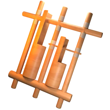 Angklung  3D Icon