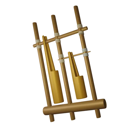 Angklung  3D Icon