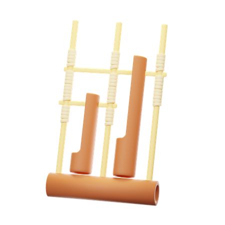 Angklung  3D Icon
