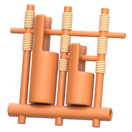 Angklung  3D Icon