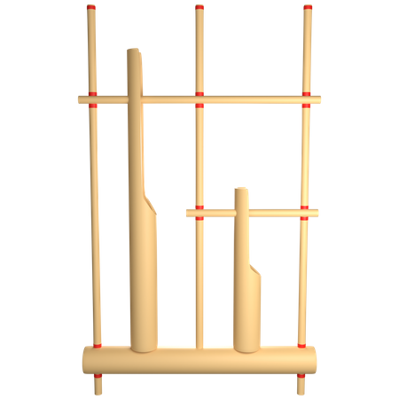 Angklung  3D Icon