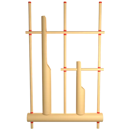 Angklung  3D Icon