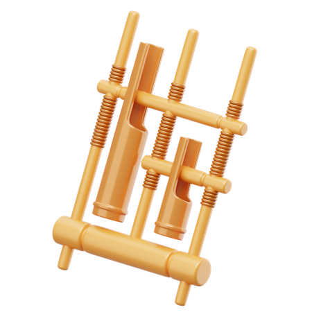 Angklung  3D Icon