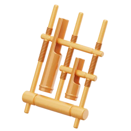 Angklung  3D Icon