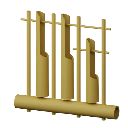 Angklung  3D Icon