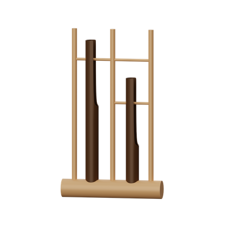 Angklung  3D Icon