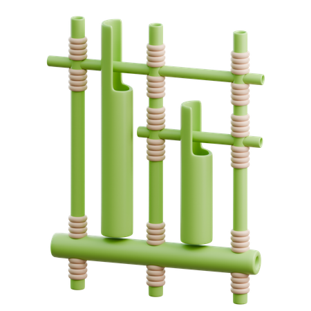 Angklung  3D Icon