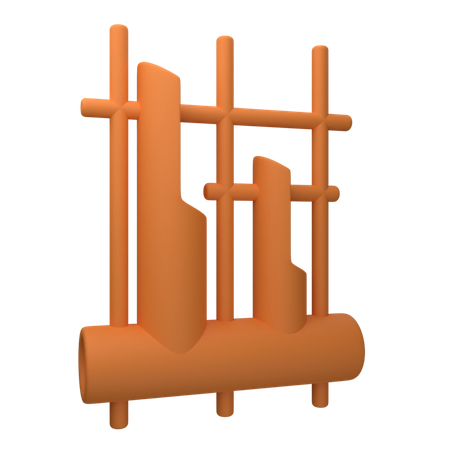 Angklung  3D Icon