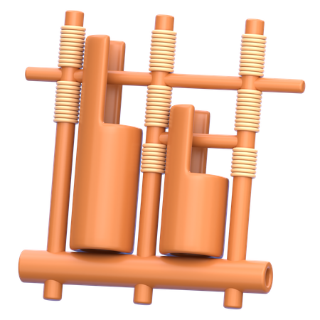 Angklung  3D Icon
