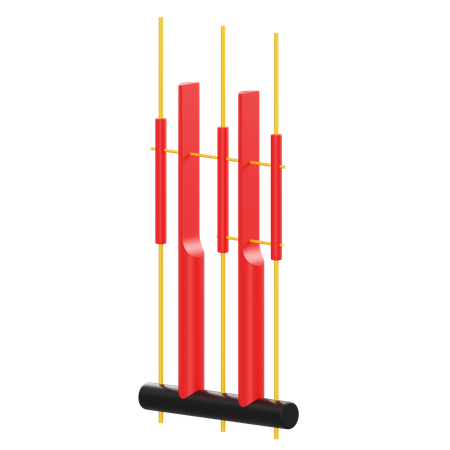 Angklung  3D Illustration