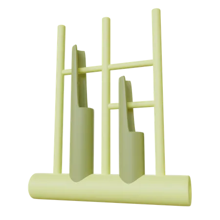 Angklung 3D Icon