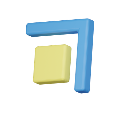 Angle  3D Icon