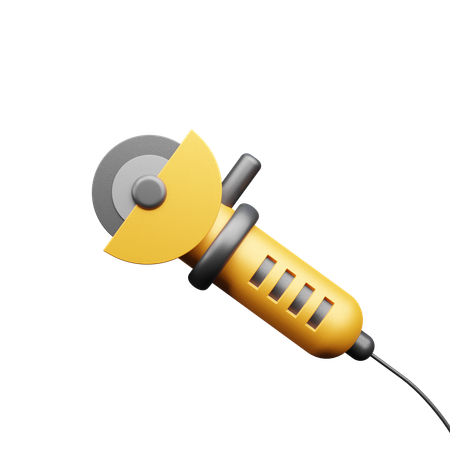 Angle Grinder  3D Icon