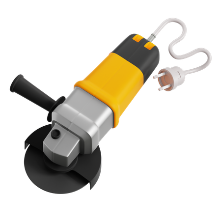 Angle Grinder  3D Icon