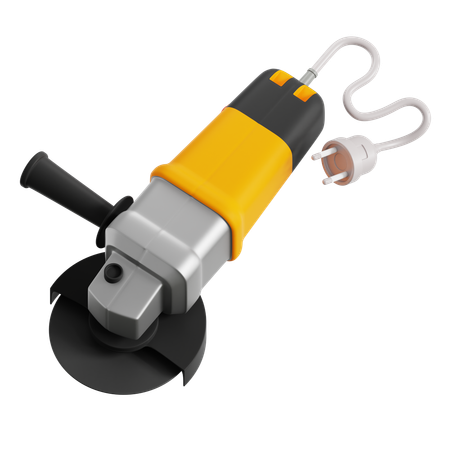 Angle Grinder  3D Icon