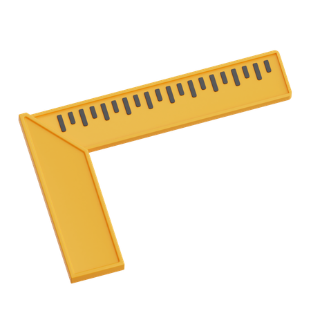 Angle RulerAngle Ruler  3D Icon
