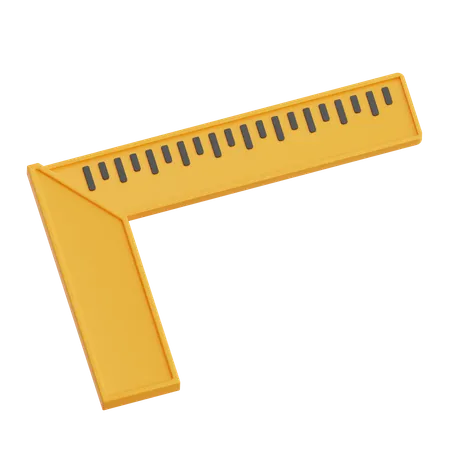 Angle RulerAngle Ruler  3D Icon