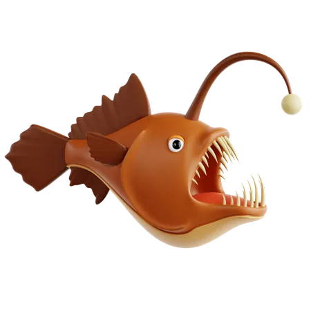 Anglerfish  3D Icon