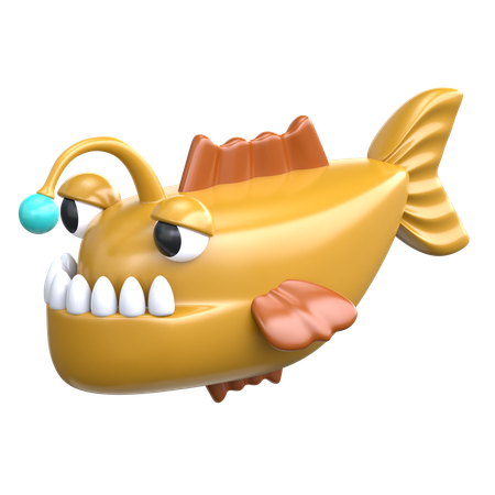 Anglerfish  3D Icon