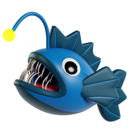 Anglerfish  3D Icon