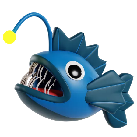 Anglerfish  3D Icon