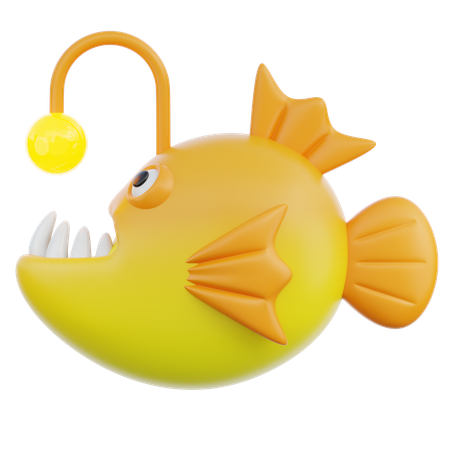 Anglerfish  3D Icon