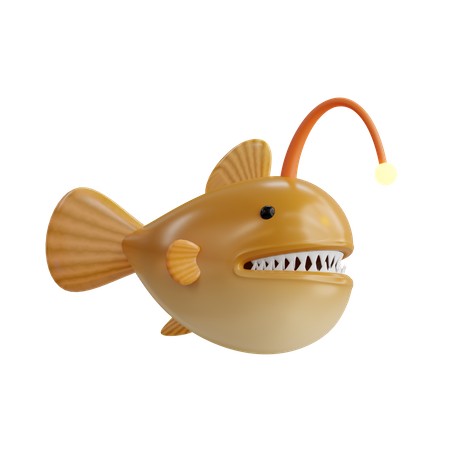 Anglerfish  3D Icon