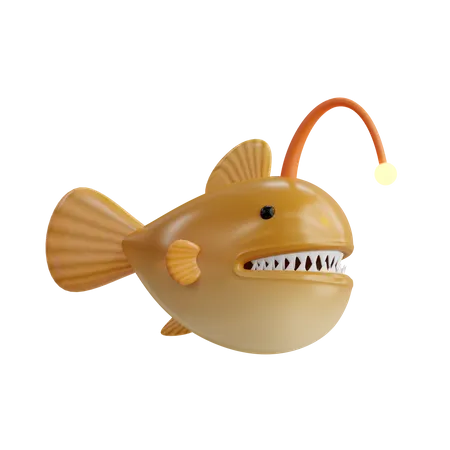 Anglerfish  3D Icon