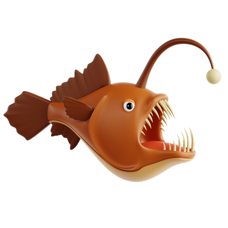 Anglerfish  3D Icon