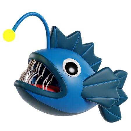 Anglerfish  3D Icon