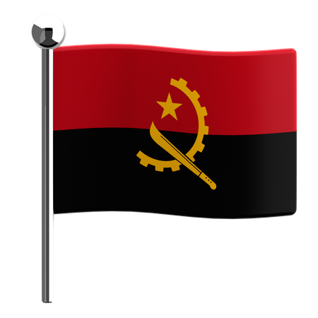 Angola  3D Icon