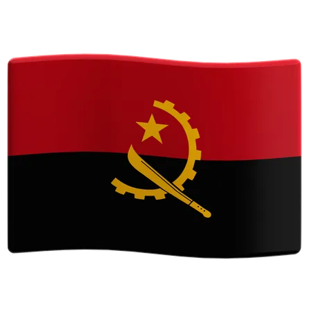 Angola  3D Icon