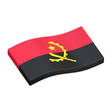 Angola  3D Icon