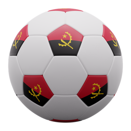 Angola Ball  3D Icon