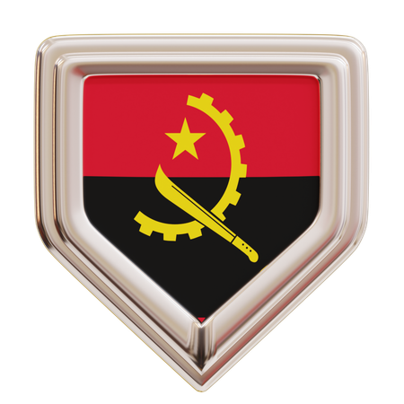 Angola National Emblem  3D Icon