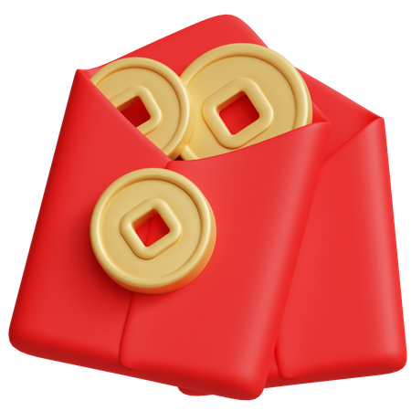 Angpao  3D Icon
