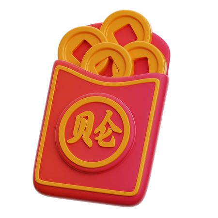 Angpao  3D Icon