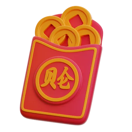 Angpao  3D Icon