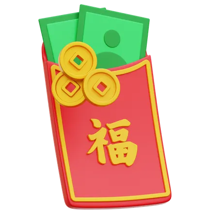 Angpao  3D Icon