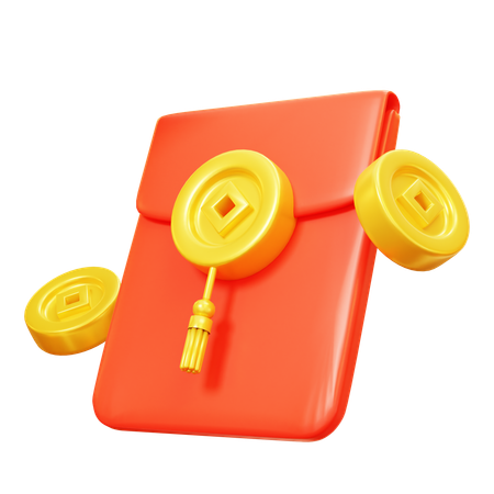 Angpao  3D Icon