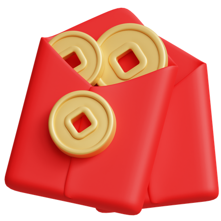 Angpao  3D Icon