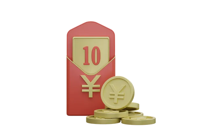 Angpao  3D Icon