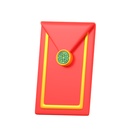 Angpao 3D Icon
