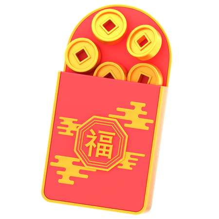 Angpau  3D Icon