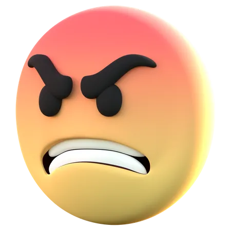 Angry  3D Emoji