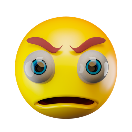 Angry  3D Emoji