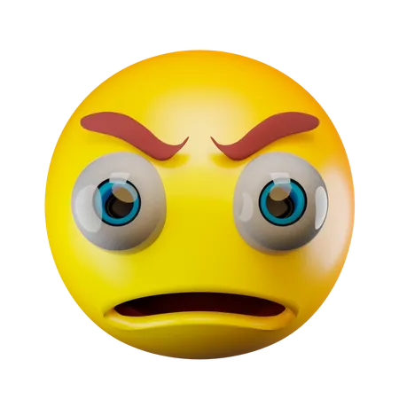 Angry  3D Emoji