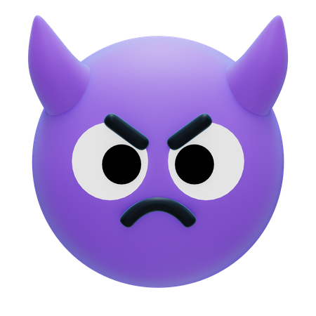 Angry  3D Icon